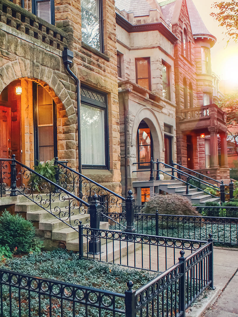 Chicago rowhouses